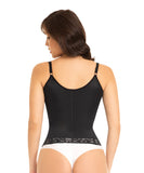 Chemisier basique à taille avec dos recouvert et bretelles réglables BL0238 par Fajas M&D®