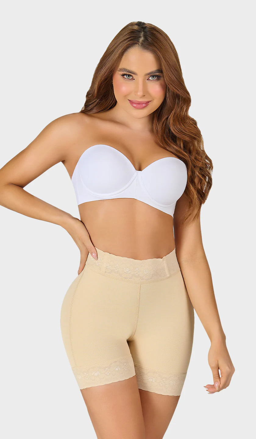 Short corto, talle alto, STA0322 de Fajas M&D®