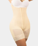 Short girdle with abdominal reinforcement F00463 by Fajas M&D®