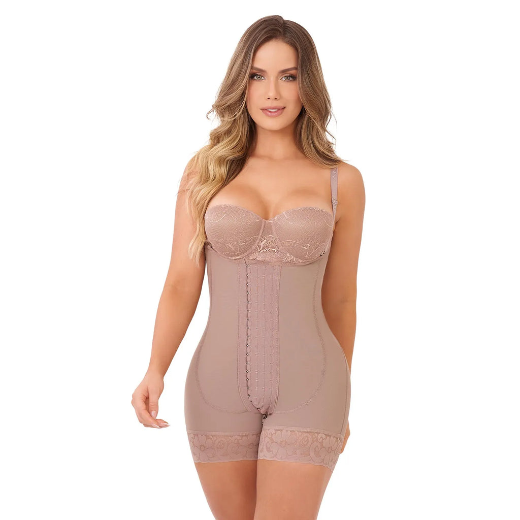 Faja colombiana tipo body con control abdomen y moldeado completo – Ann Chery 8166
