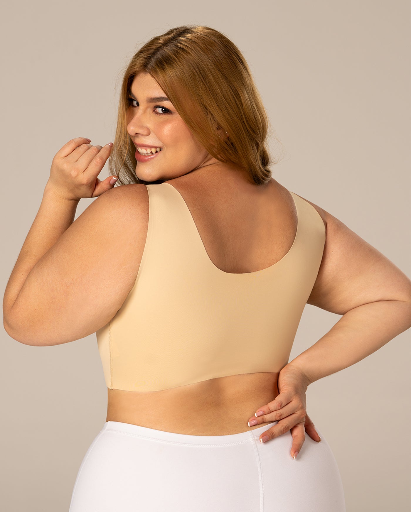 Top de realce seamless Fajas MyD Control Fresh B06006