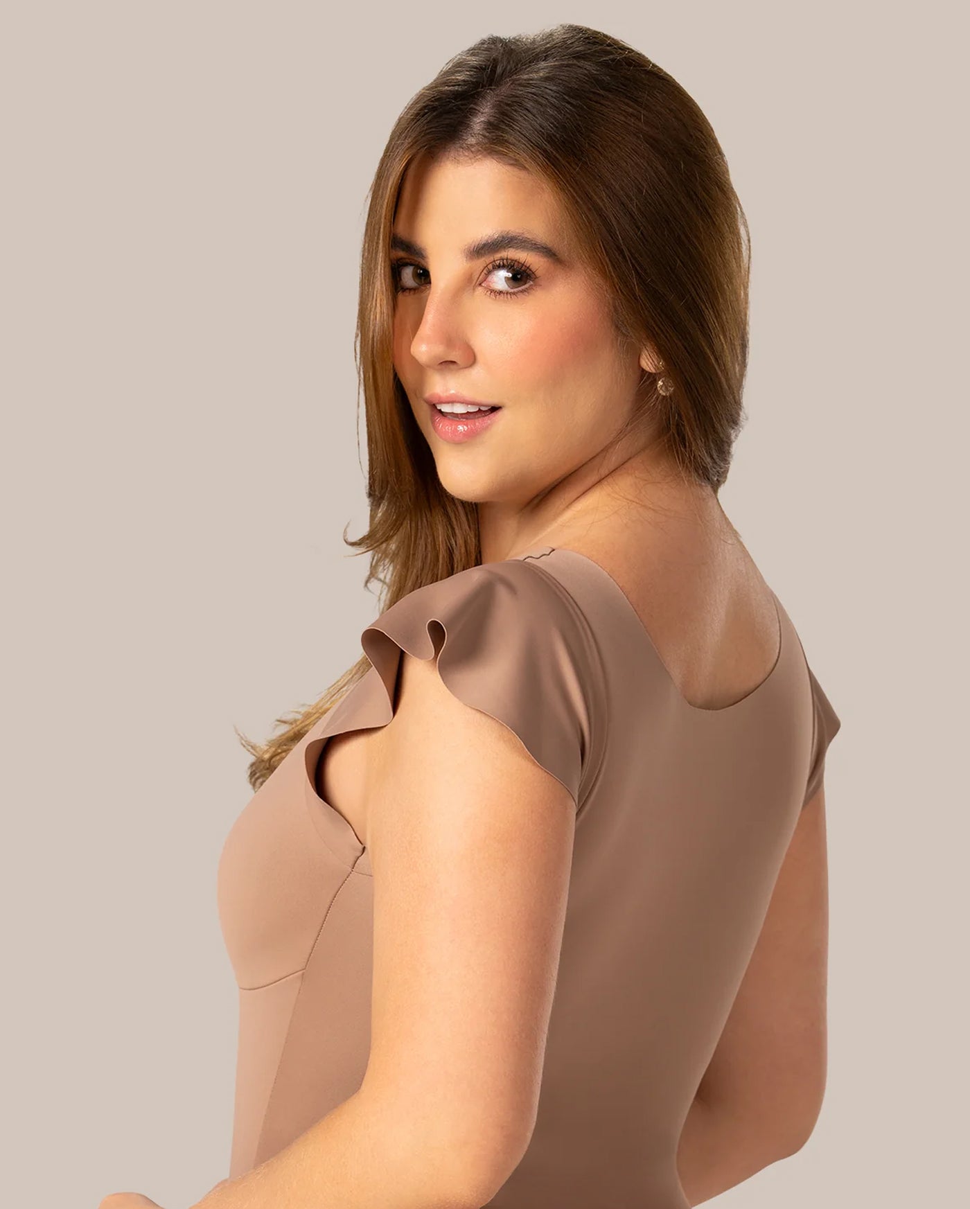 Body manga campana seamless Fajas MyD Control Fresh BD06014
