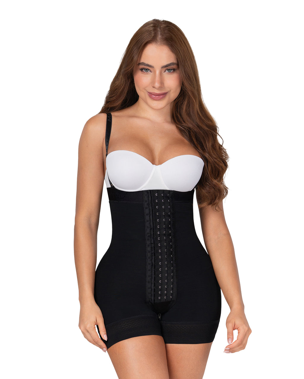 Faja corta strapless realce invisible Fajas MyD F-30466