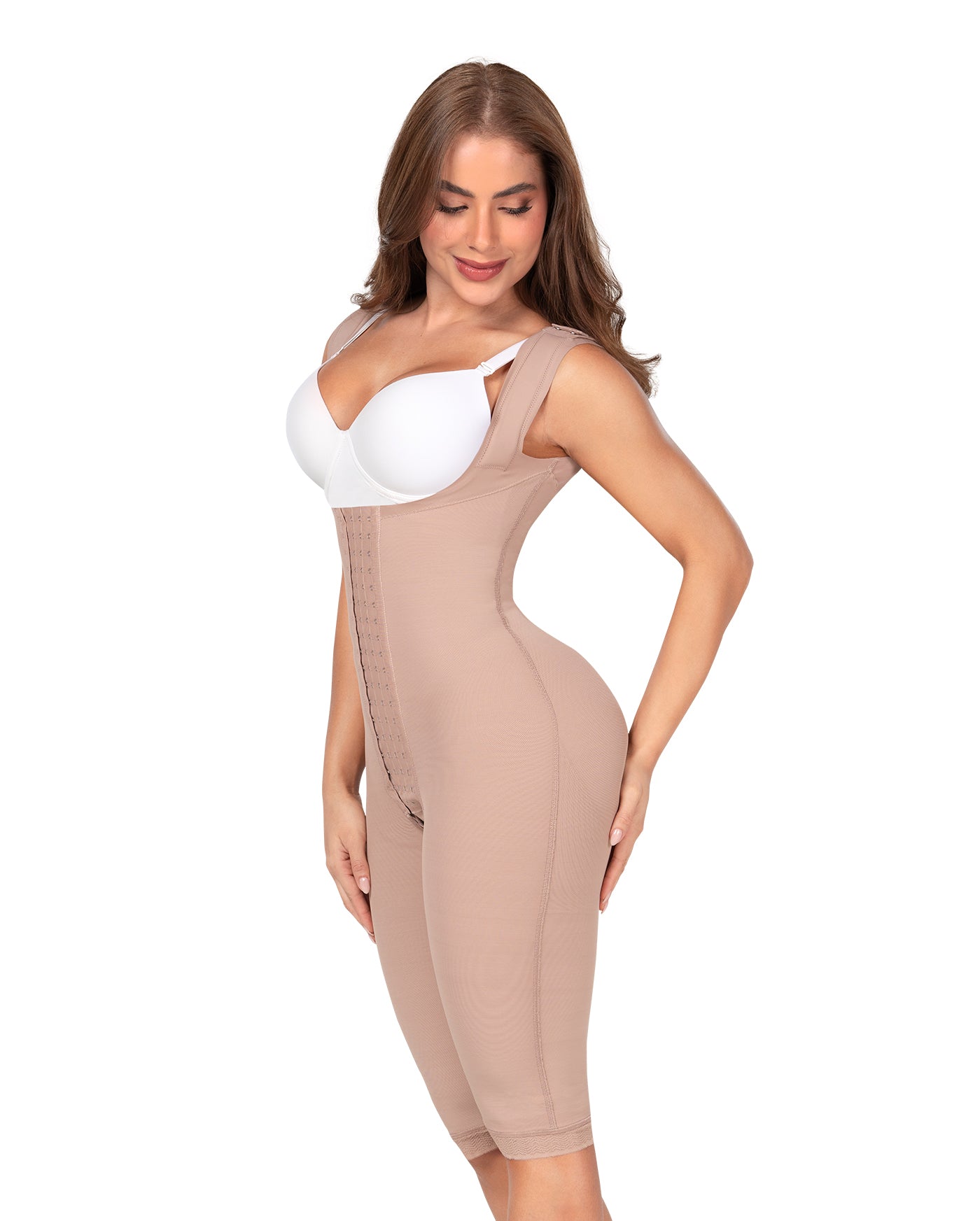 Faja larga espalda cubierta realce invisible Fajas MyD F-30475
