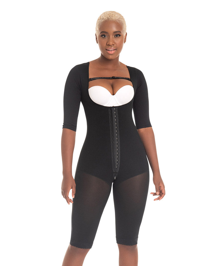 Long girdle with coverage on the back and arms F0074 by Fajas M&amp;D®