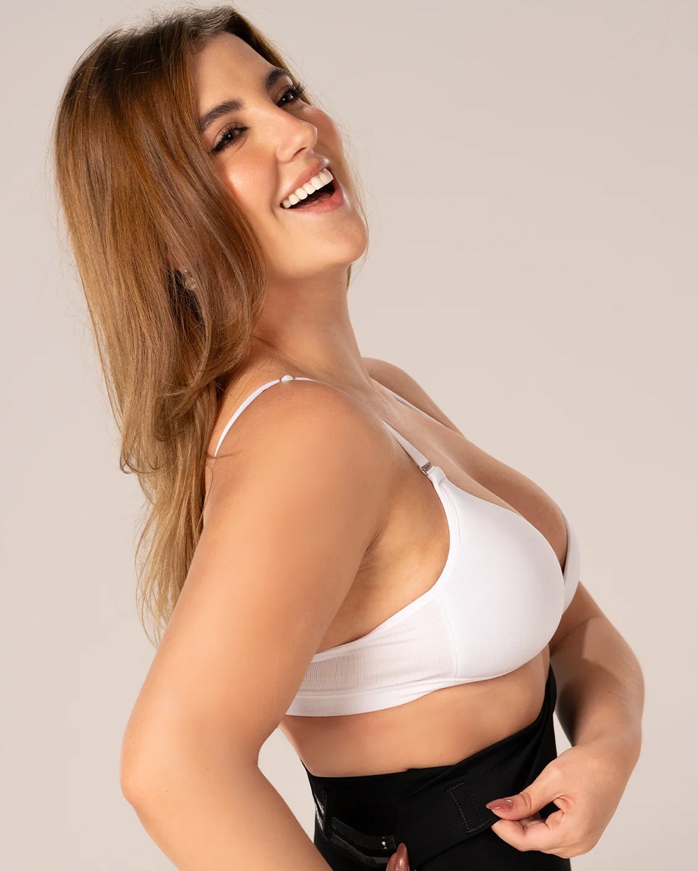 Panty extra alto seamless Fajas MyD P06336